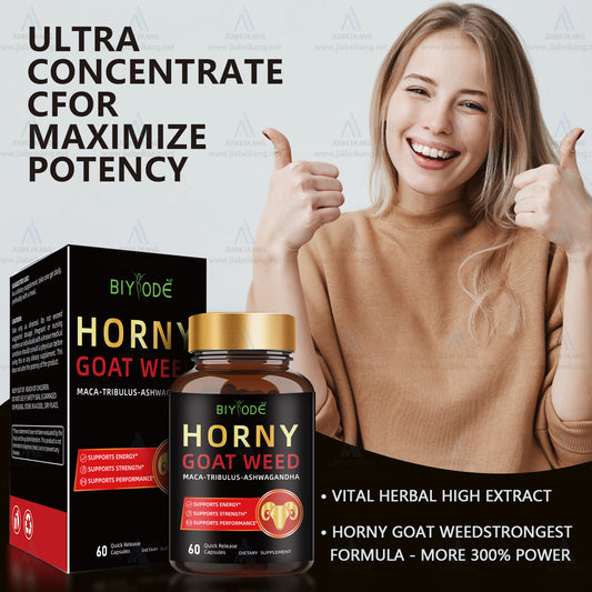 Herbal Horny Goat Weed Body Power Capsules For Posh Girls