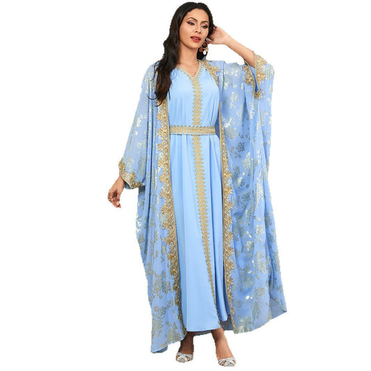 Cardigan Polyester Robe Dubai Dress for Posh Personality