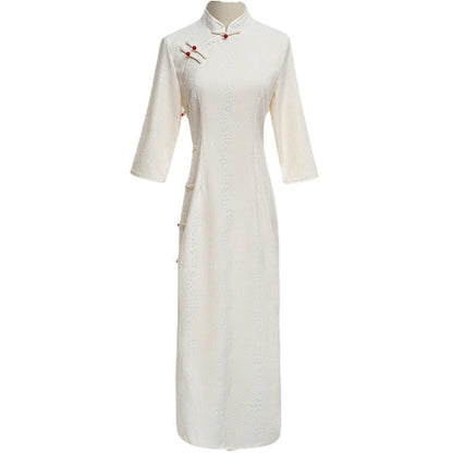 Women's Retro Chinese Modified Cheongsam Dress