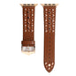 Apple, Strap Silver Nails, Gold Nails, Rose Gold Nails Iwatch54321 Rivet Leather Strap