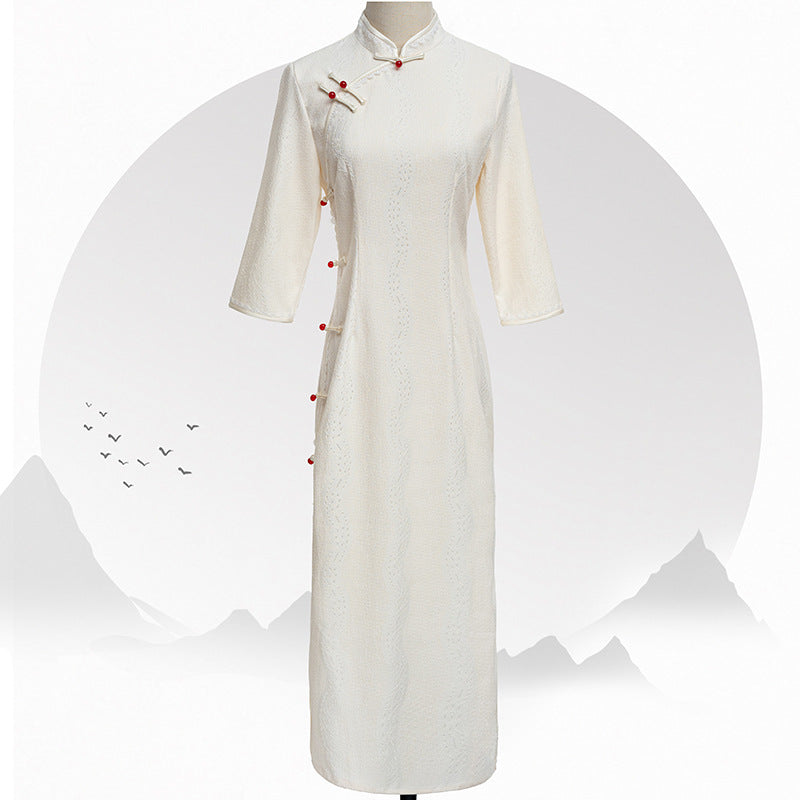 Women's Retro Chinese Modified Cheongsam Dress