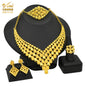 Nigeria Dubai 1k Gold Jewelry Suit