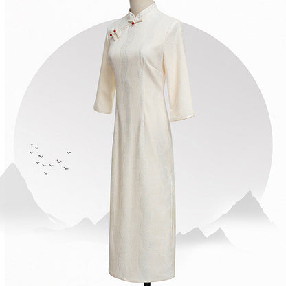 Women's Retro Chinese Modified Cheongsam Dress