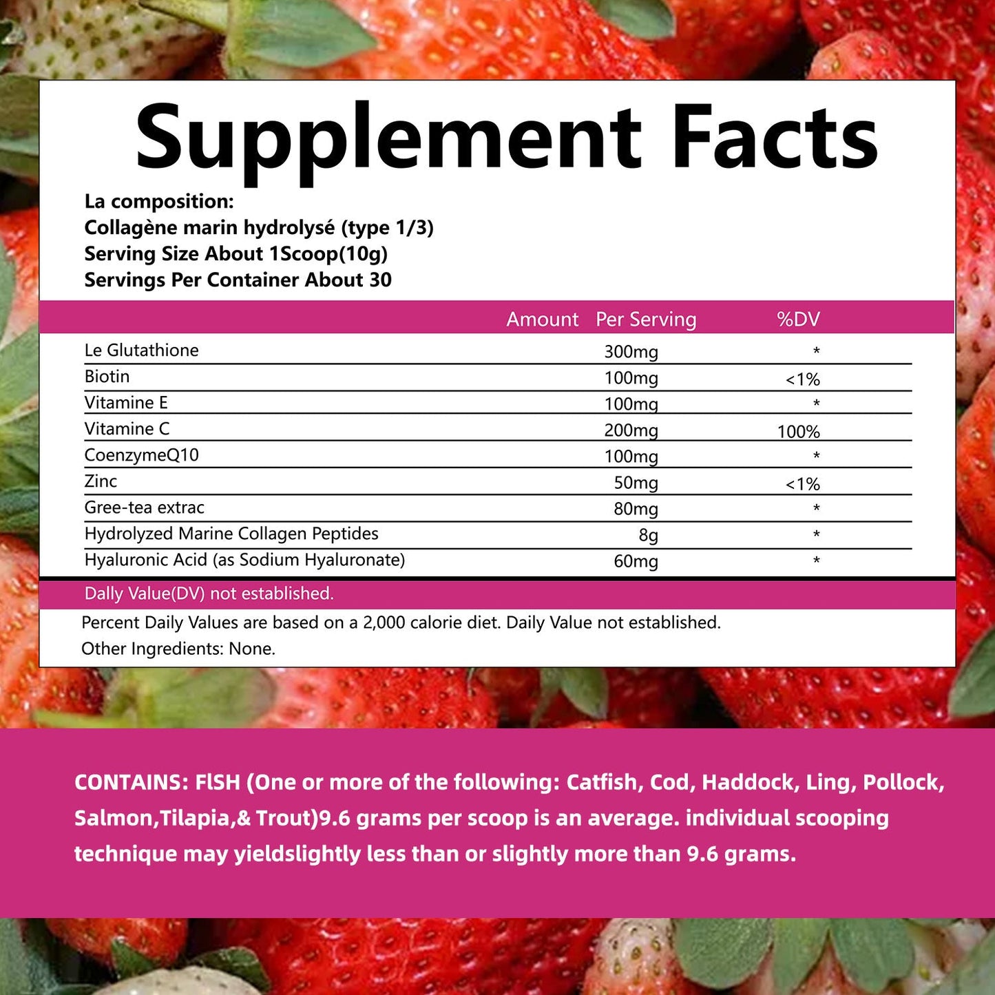 OEM ODM Collagen Powder Herbal Supplement