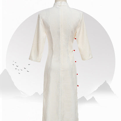 Women's Retro Chinese Modified Cheongsam Dress