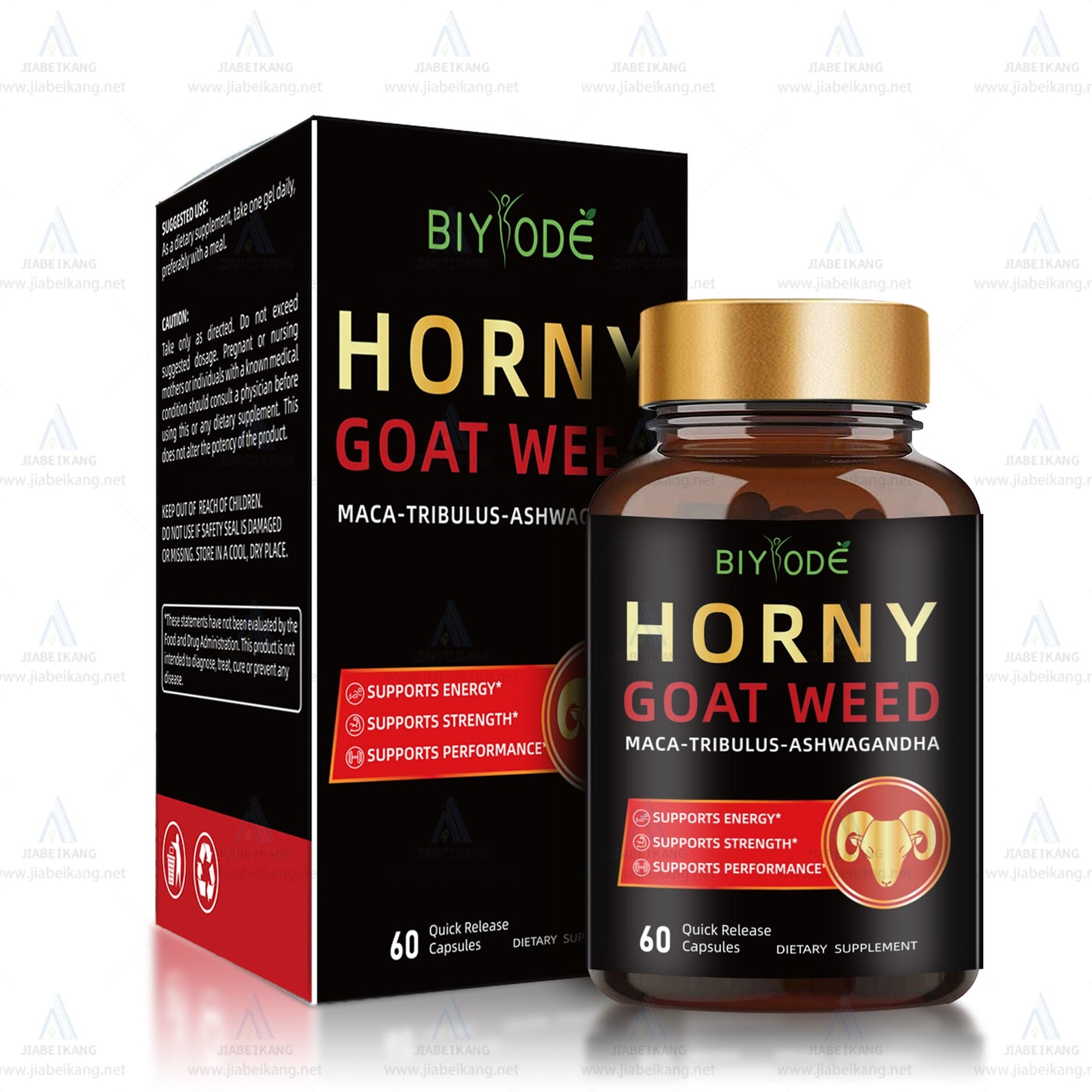 Herbal Horny Goat Weed Body Power Capsules For Posh Girls