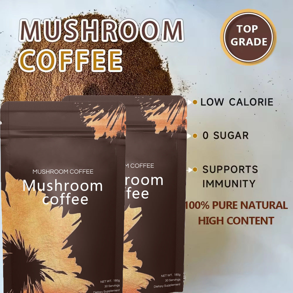 Mushroom Ground Coffee It's a Luxury Choice for Health