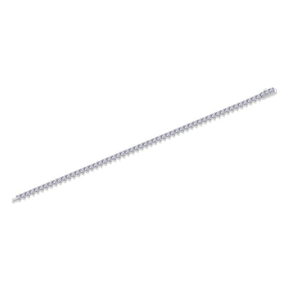 Mark Luxury Fashion Mosan Diamond S925 Silver Bracelet Comparable To Natural Diamonds