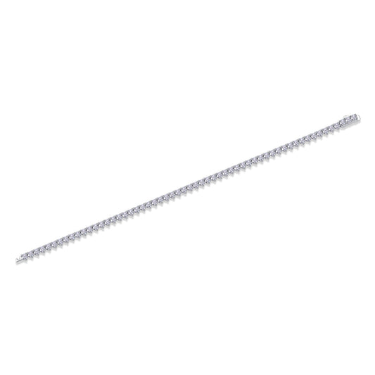 Mark Luxury Fashion Mosan Diamond S925 Silver Bracelet Comparable To Natural Diamonds