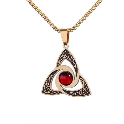 Personalized Pendant Stainless Steel Shaped Clavicle Necklace