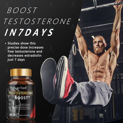Testosterone Health Booster for Men Muscle Power Supplements