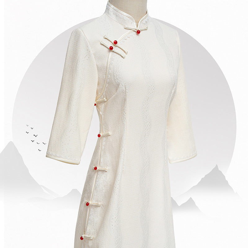 Women's Retro Chinese Modified Cheongsam Dress