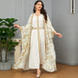 Cardigan Polyester Robe Dubai Dress for Posh Personality