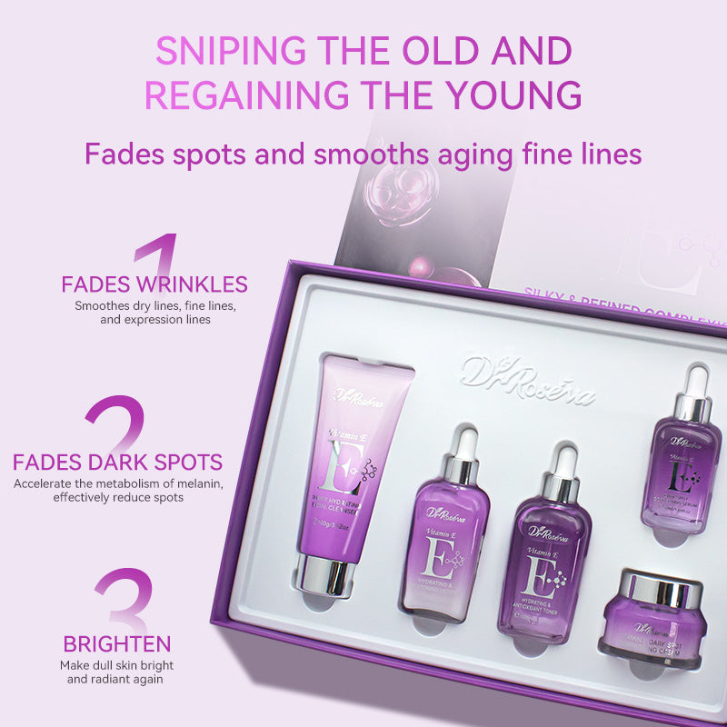 DR.ROSEVA 5Pcs Skincare Set Anti-Acne set
